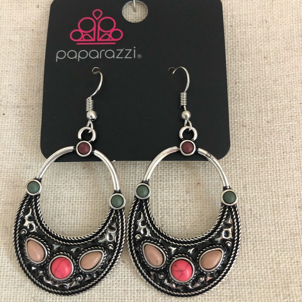 Earthy toned earrings